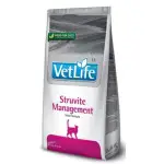 Сухий лікувальний корм для котів Farmina Vet Life Management Struvite дієт. харчування, для лікування та профілактики рецидивів струвітних уролітів, 400 г