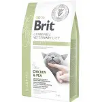 Сухий корм Brit GF VetDiet Cat Diabetes для котів, при цукровому діабеті, з куркою та горохом, 2 кг