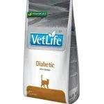 Сухий лікувальний корм Farmina Vet Life Diabetic для контролю рівня глюкози в крові при цукровому діабеті для котів 400 г