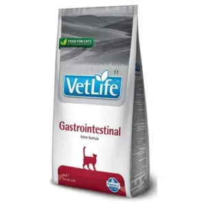 Сухий лікувальний корм Farmina Vet Life Gastrointestinal дієт. харчування для котів, при захворюванні ШКТ 400 г