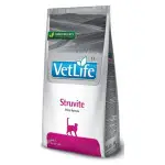 Сухий лікувальний корм Farmina Vet Life Struvite дієт. харчування для котів, для розчинення струменевих уролітів, 400 г