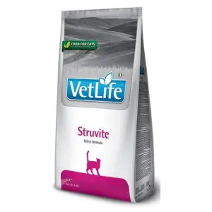 Сухий лікувальний корм Farmina Vet Life Struvite дієт. харчування для котів, для розчинення струменевих уролітів, 400 г