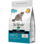 Сухий монопротеїновий корм Schesir Cat Adult Fish для дорослих котів з рибою 400 г