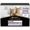 Упаковка влажного корма Purina Pro Plan Kitten Healthy Start для котят кусочки в соусе с индейкой 10 x 85 г