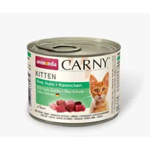 Вологий корм Animonda Carny Kitten для кошенят з яловичиною та куркою 200г