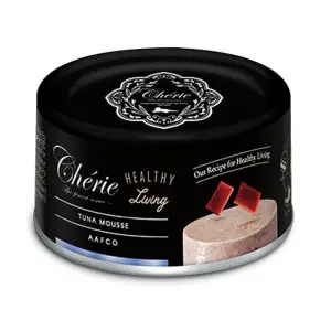 Влажный корм Cherie Healthy Living Мусс из тунца для кошек 80 г