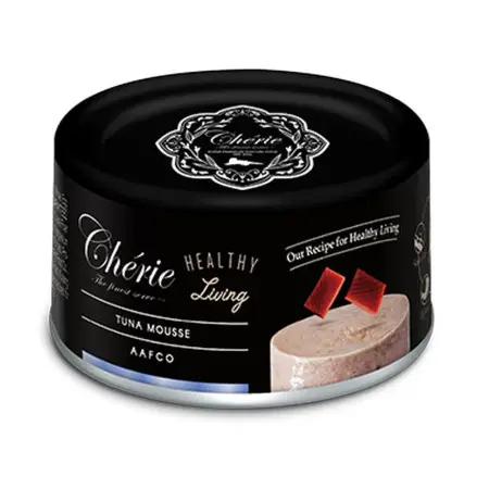 Влажный корм Cherie Healthy Living Мусс из тунца для кошек 80 г
