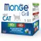 Вологий корм для кішок Monge cat grill MIX з кроликом та ягням 1.02 кг