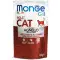 Вологий корм для кішок Monge cat grill MIX з кроликом та ягням 1.02 кг