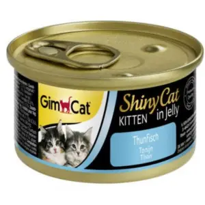 Вологий корм для кошенят GimCat Shiny Cat з тунцем 70 г