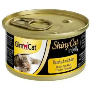 Вологий корм для котів GimCat Shiny Cat тунець і сир 70 г