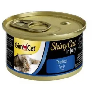 Вологий корм для котів GimCat Shiny Cat з тунцем 70 г
