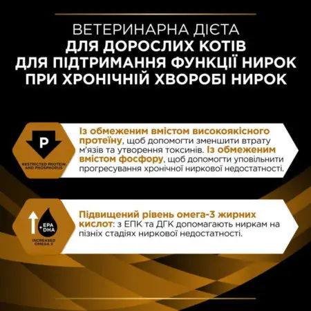 Вологий корм для котів із захворюванням нирок Purina Pro Plan Veterinary Diets NF Renal Function з лососем 10 x 85 г