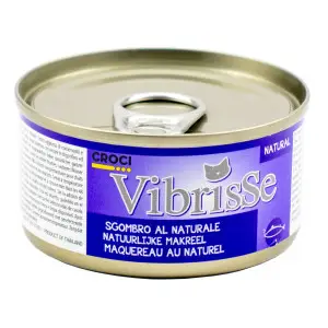 Вологий корм для котів VIBRISSE макрель, 70г