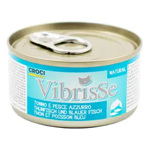 Вологий корм для котів VIBRISSE тунець/анчоус, 70г