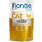 Вологий корм для стерилізованих кішок Monge cat grill MIX з півником, фореллю, телятиною 1.02 кг