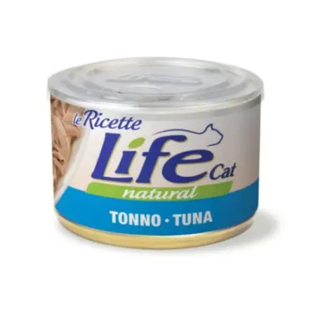 Вологий корм LifeCat Tuna для котів від 6 місяців, з тунцем, 150 г