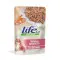 Вологий корм LifeCat Tuna Shrimps для котів від 6 місяців, з тунцем та креветками, 70 г