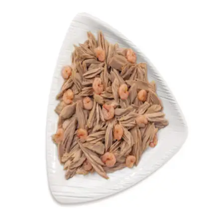 Вологий корм LifeCat Tuna Shrimps для котів від 6 місяців, з тунцем та креветками, 70 г