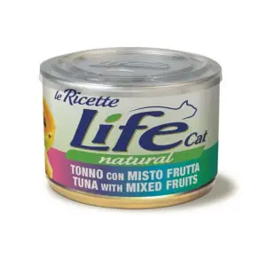 Влажный корм LifeCat Tuna With Fruit Mix для кошек от 6 месяцев, с тунцом и фруктовым миксом, 150 г