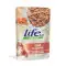 Вологий корм LifeCat Tuna with Salmon для котів від 6 місяців, тунець з лососем, 70 г
