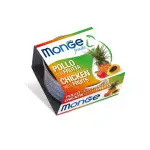 Влажный корм Monge Cat Wet Adult для кошек с курицей и фруктами 80 г