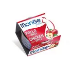 Влажный корм Monge Cat Wet Adult для кошек с курицей и яблоками 80 г