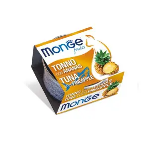 Вологий корм Monge Cat Wet Adult для котів з тунцем та ананасом 80 г