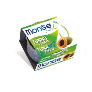 Вологий корм Monge Cat Wet Adult для котыв з тунцем та папайєю 80 г