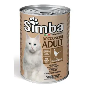 Вологий корм Monge Simba Cat Wet для котів з дичиною 415 г