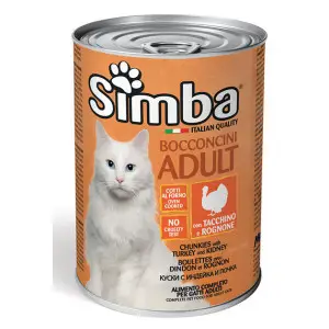 Вологий корм Monge Simba Cat Wet для котів з індичкою 415 г