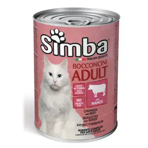 Вологий корм Monge Simba Cat Wet для котів з яловичиною 415 г