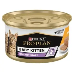 Вологий корм Purina Pro Plan Baby Kitten для кошенят Ніжний мус з куркою 85 г