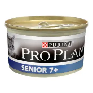 Вологий корм Purina Pro Plan Senior для котів старше 7 років, паштет, з тунцем, 85 г