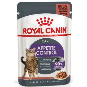 Вологий корм Royal Canin Appetite Control Care шматочки в соусі, для стерилізованих котів, 85 г