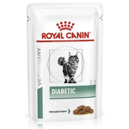 Вологий корм Royal Canin Diabetic при цукровому діабеті у кішок, 85 г