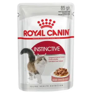 Вологий корм Royal Canin Instinctive для кішок, шматочки в соусі, 85 г