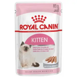 Вологий корм Royal Canin Kitten для кошенят від 4 до 12 місяців, паштет, 85 г