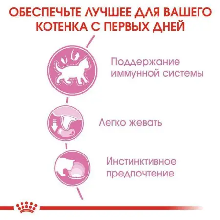 Вологий корм Royal Canin Kitten для кошенят від 4 до 12 місяців, шматочки в желе, 85 г