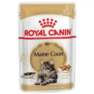 Вологий корм Royal Canin Maine Coon Adult для мейн-кунів, шматочки в соусі, 85 г