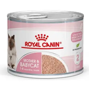 Вологий корм Royal Canin Mother & Babycat Ultra Soft Mousse для кішки під час вагітності, 195 г