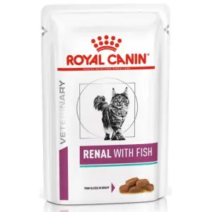 Вологий корм Royal Canin Renal при хронічній нирковій недостатності у кішок, тунець, 85 г