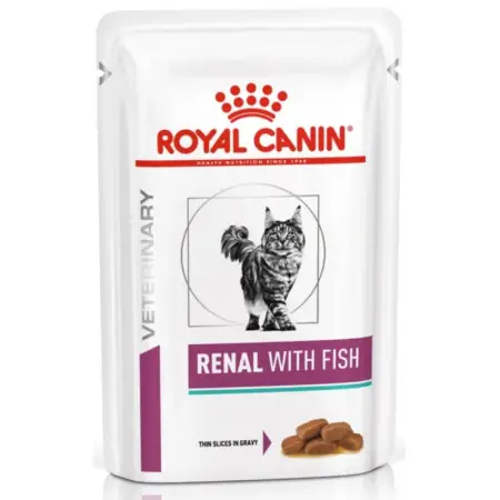 Влажный корм Royal Canin Renal при ХПН у кошек, тунец, 85 г