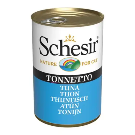 Вологий корм Schesir Tuna Тунець в желе для котів 140г