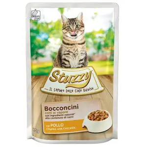 Вологий корм Stuzzy Cat Chicken для котів з куркою в соусі, пауч 85г