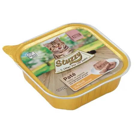Вологий корм Stuzzy Chicken for Kitten для кошенят, курка паштет, 100г