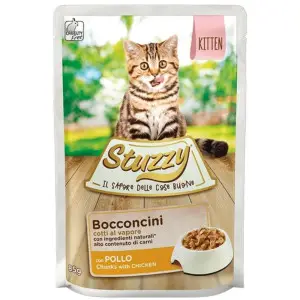 Вологий корм Stuzzy Chicken for Kitten для кошенят, курка в соусі, пауч 85г