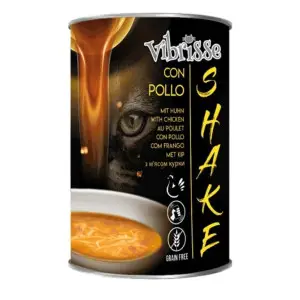 Вологий корм Суп для котів VIBRISSE SHAKE курка , 135 г
