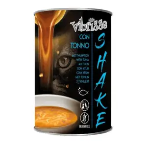Вологий корм Суп для котів VIBRISSE SHAKE тунець, 135 г