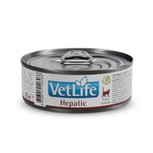 Вологий лікувальний корм Farmina Vet Life Hepatic для кішок, при хронічній печінковій недостатності, 85 г